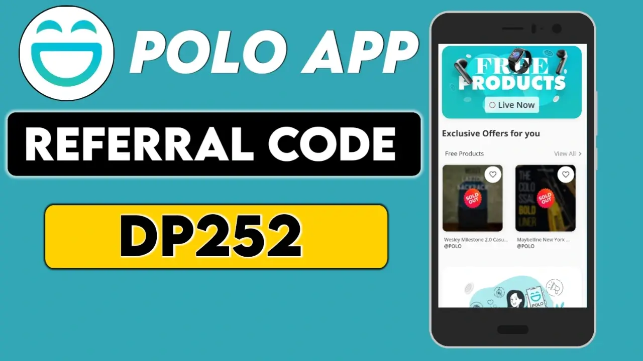 Polo App Referral Code ” DP252 “: Dont Use Phone & Earn Rewards [ Smartwatch, Bag & More ]