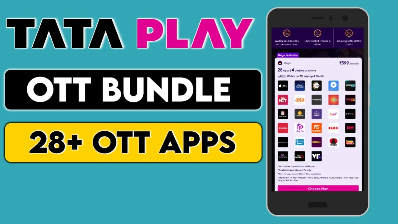 Best Cheapest OTT Bundle Subscription with 28+ OTT Apps