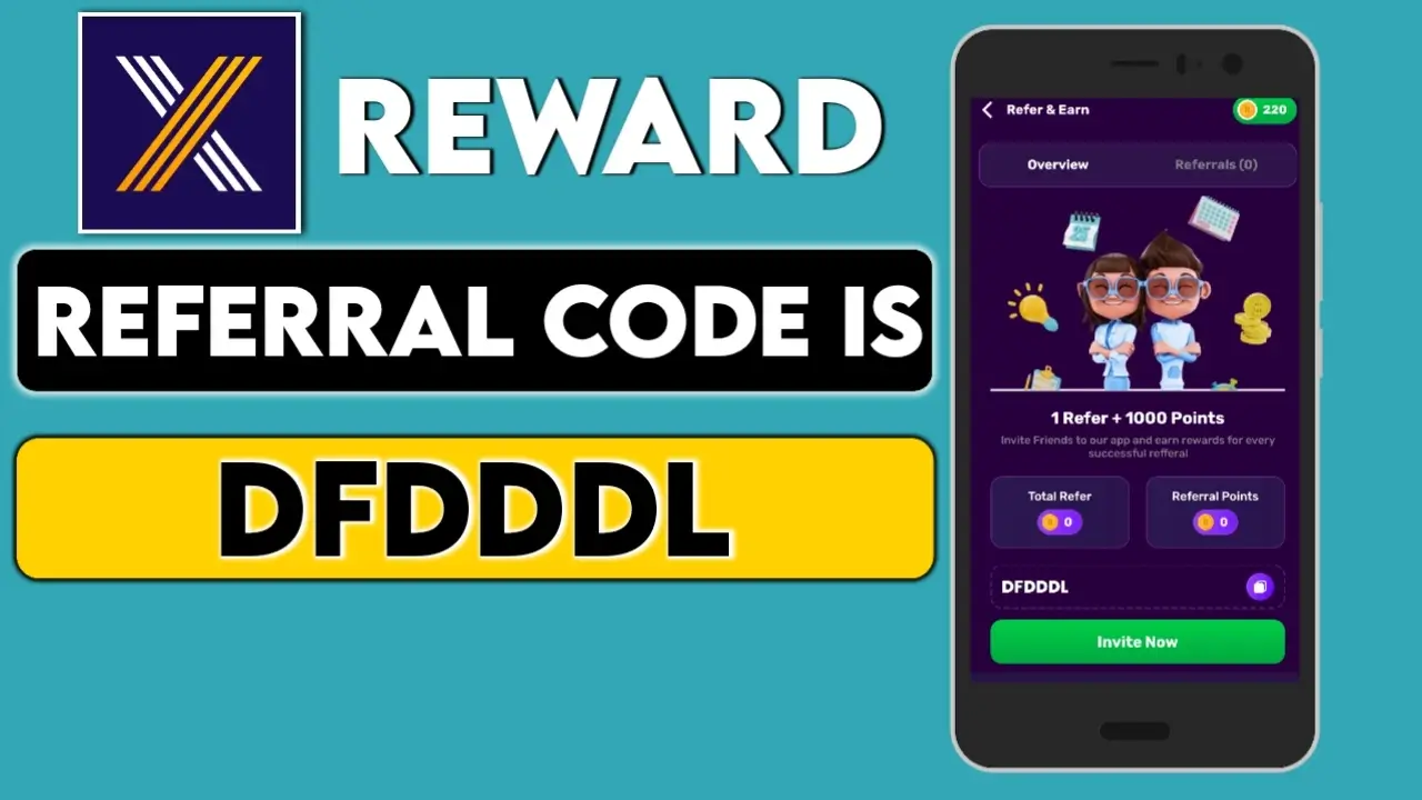xReward App Referral Code [2024] “DFDDDL”: Earn Paytm/UPI Cash Daily