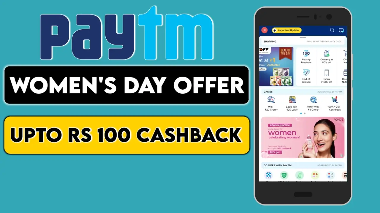 Paytm-Ponds-Cashback-Offer