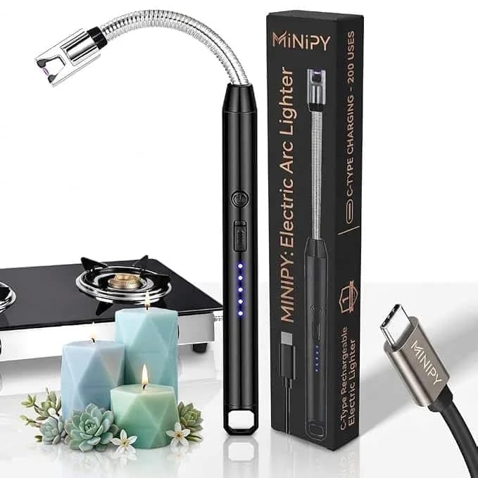 MiniPy USB-C Rechargeable Arc Lighter