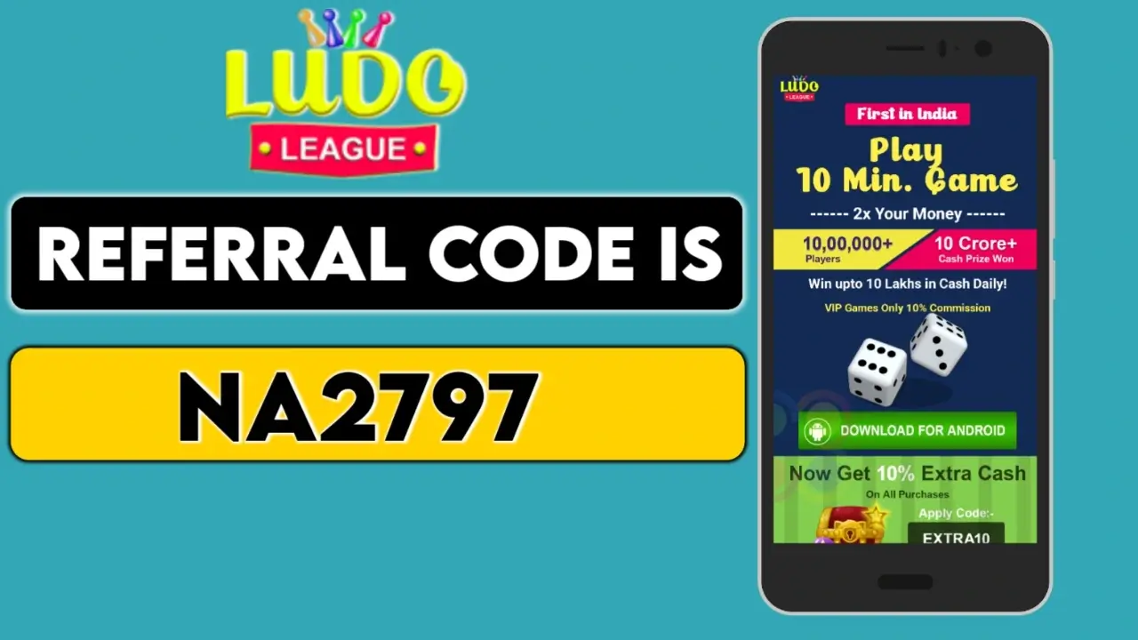 Ludo League Referral Code ” NA2797 “: Signup & Get Rs 25 Paytm Cash Free