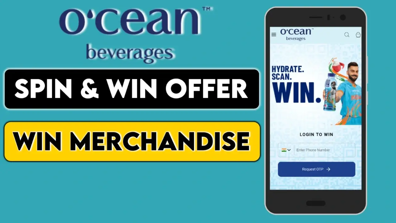 Ocean Beverage Lot Code Offer: Spin & Win Jersey, Cap, Magnet & More