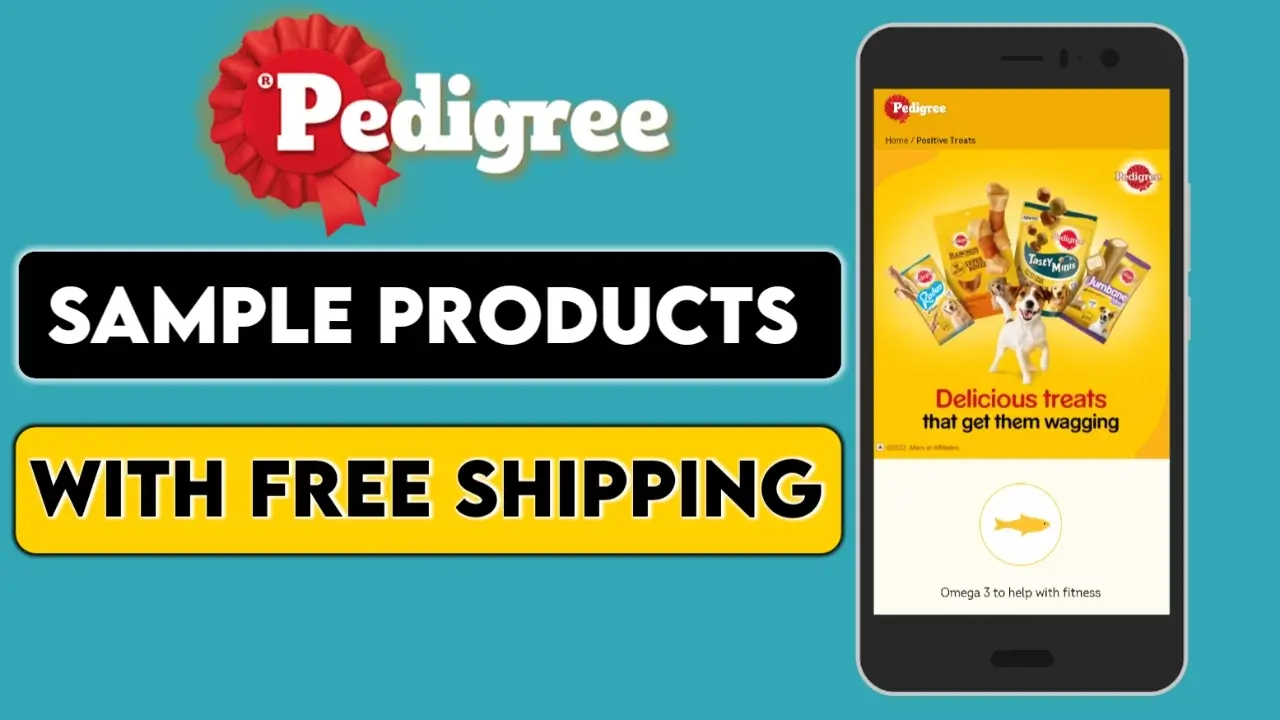 Pedigree Free Sample: No Shipping Charge