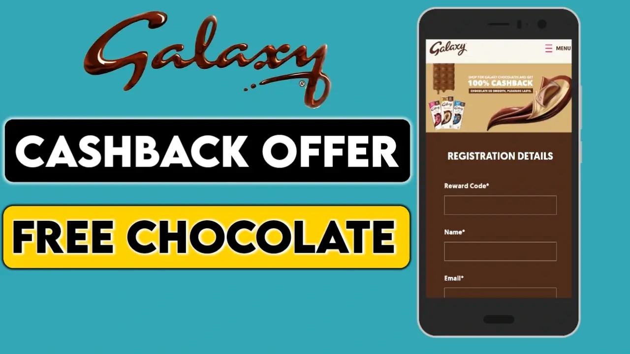 Galaxy Chocolate Reward Code Offer: Get 100% Cashback