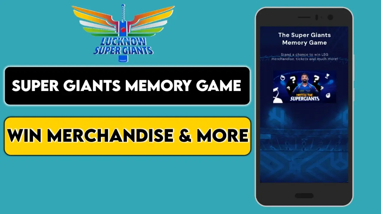 The Super Giants Memory Game: Play & Win LSG merchandise, tickets and much more!