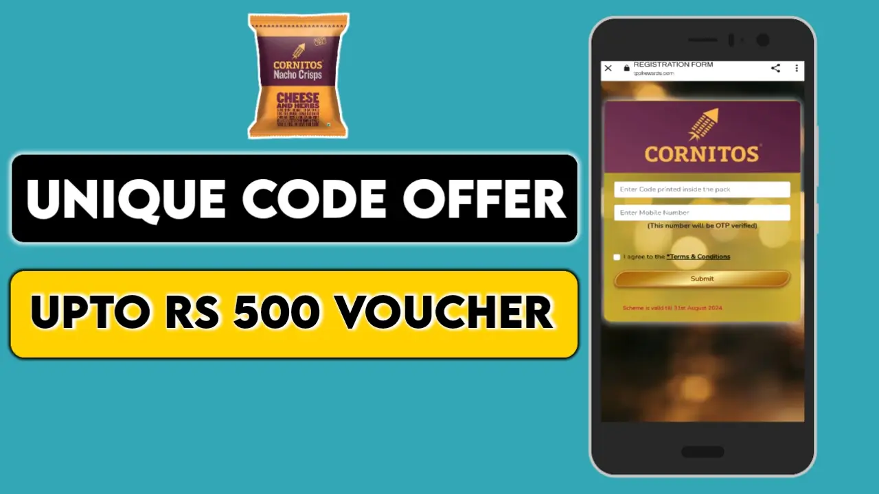 Cornitos Unique Code Offer: Get Rs 100 Guaranteed or Win Up to Rs 500!