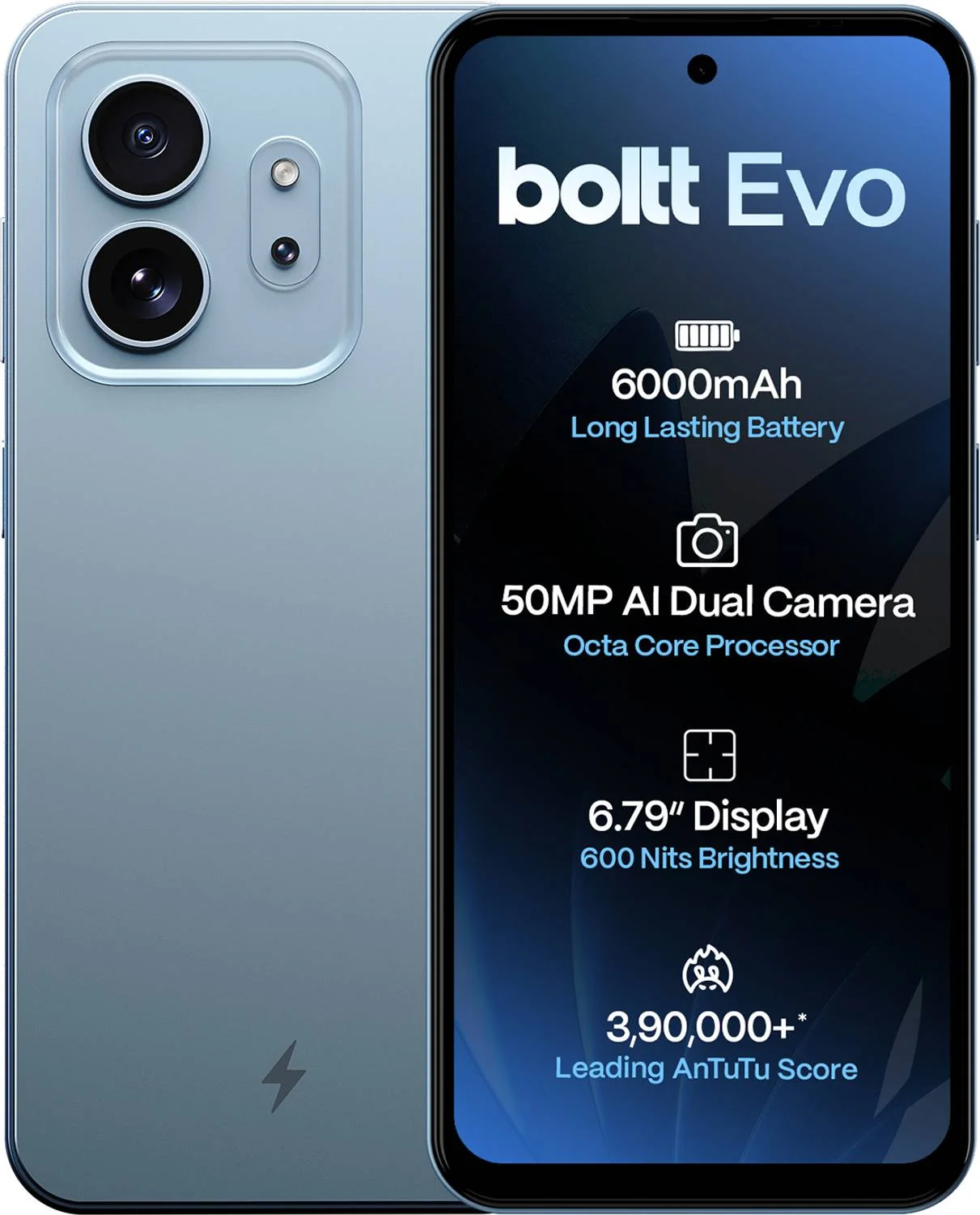 BOLTT EVO (Sky Blue, 64 GB)