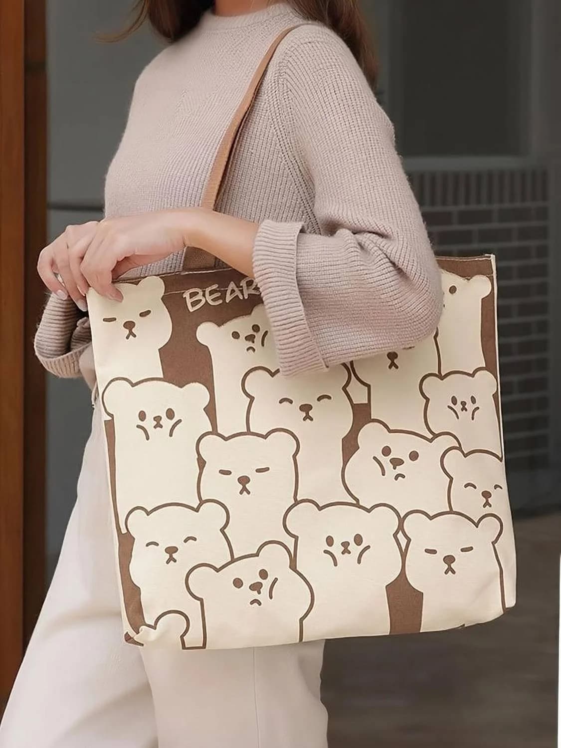 THE SACK CO Women White Tote