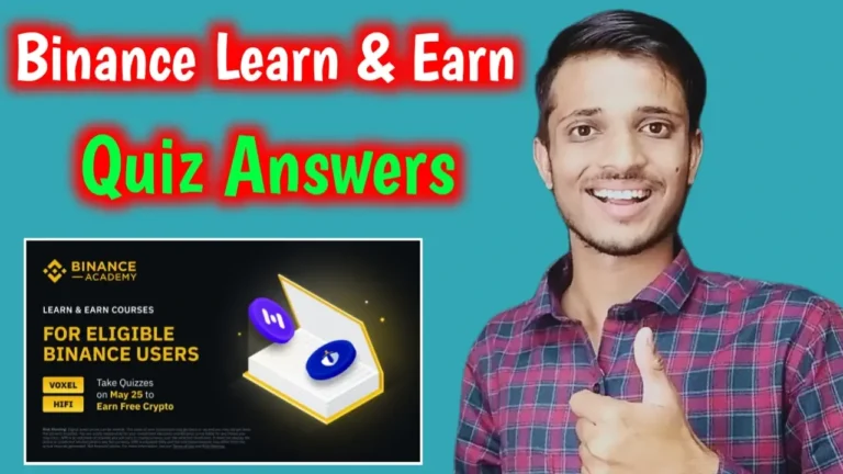 Binance-Learn-And-Earn-Quiz-Answers