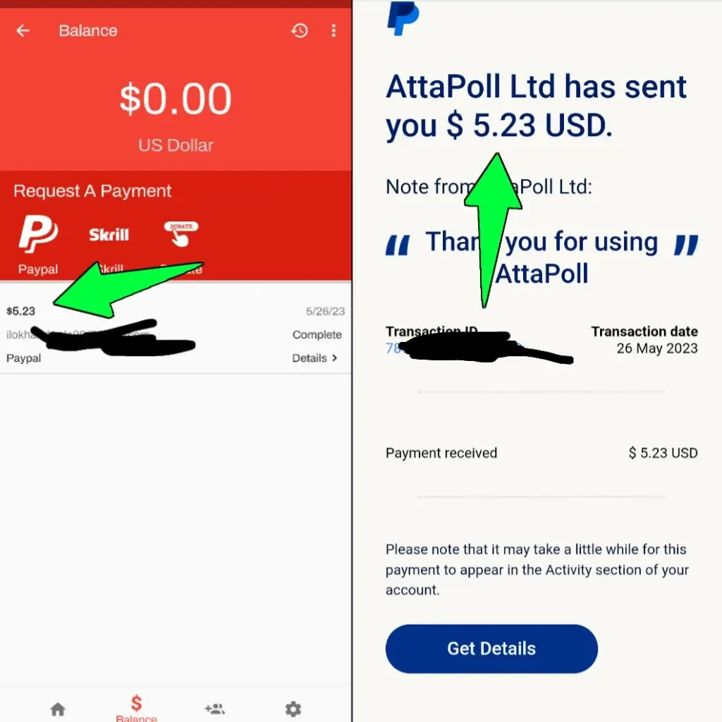 AttaPoll-App-Payment-Proof