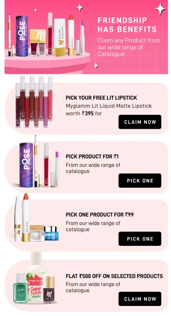 Myglamm-Free-Lipstick-Offer-At-Just-Rs-1