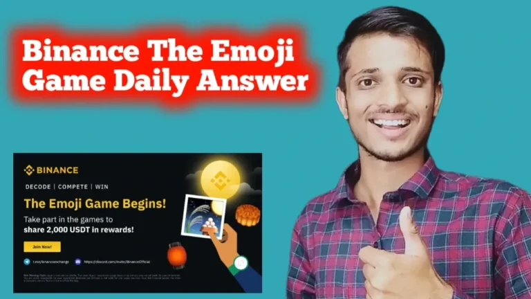 Binance-Emoji-Game-Answer