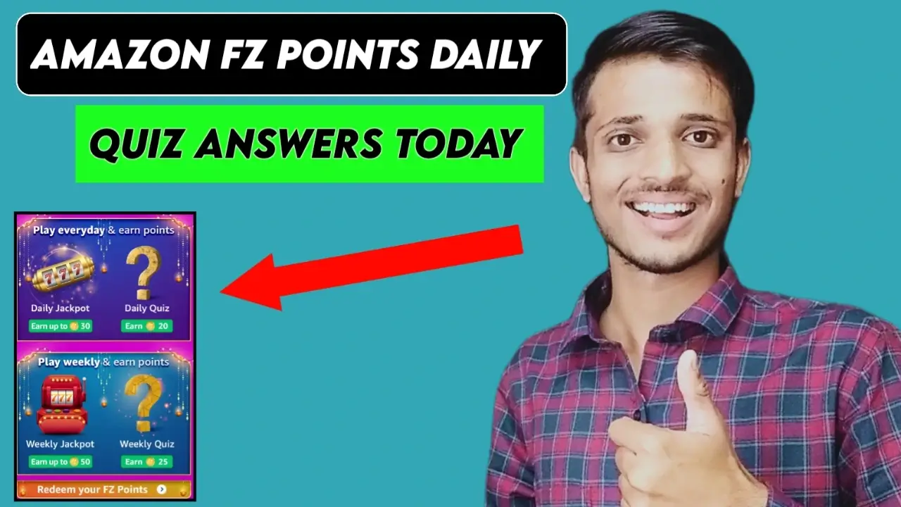 Amazon FZ Points Daily Quiz Answers Today ( 31ST DEC 2023 )