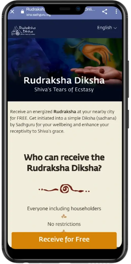 Rudraksha-Diksha-Registration