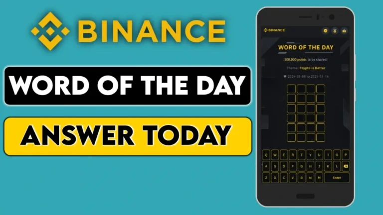 Binance-Word-of-the-Day-Answers-Today